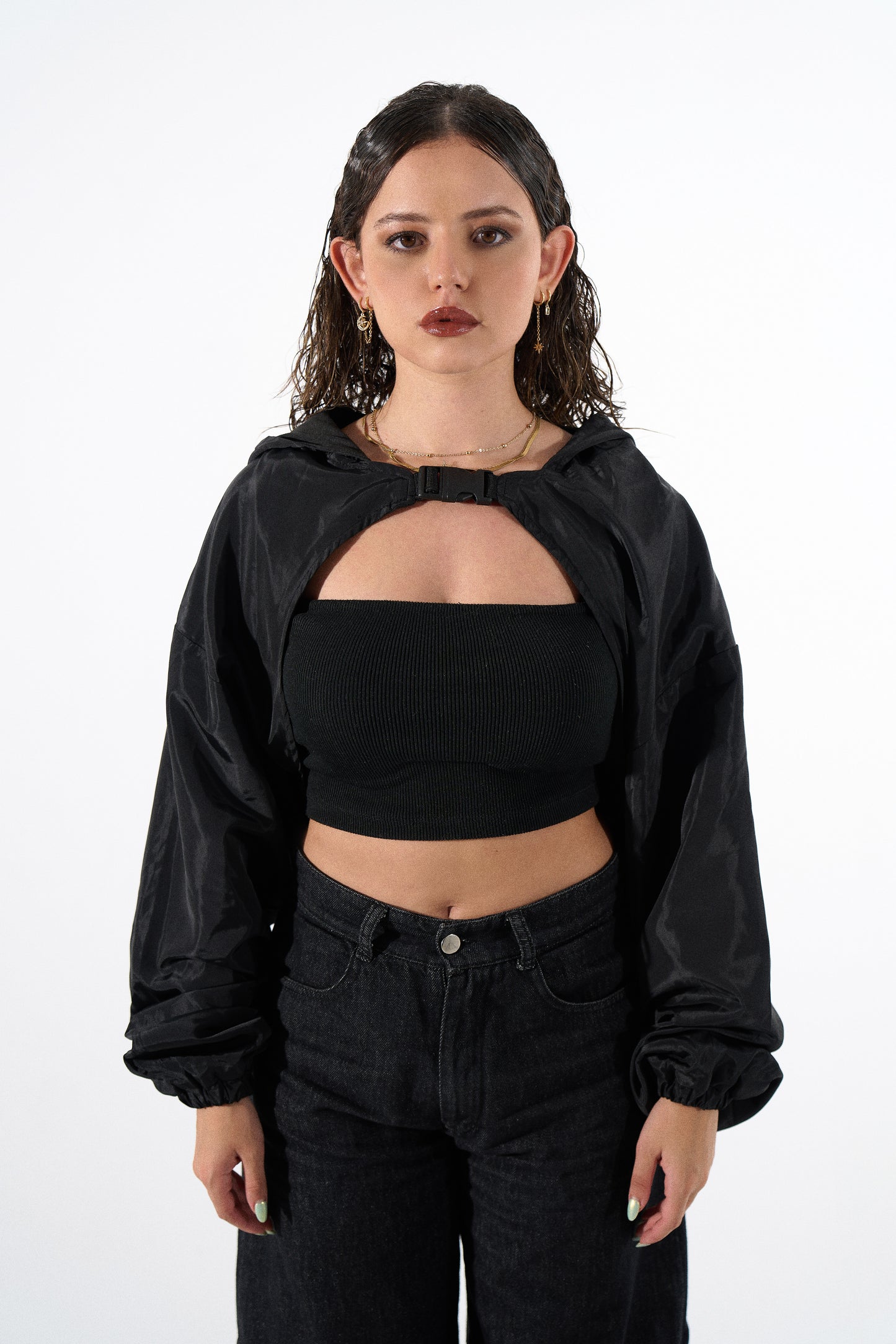 THE DISSENT JACKET in Black