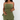 The Structured Strapless Linen Top in Olive